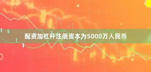 配资加杠杆注册资本为5000万人民币