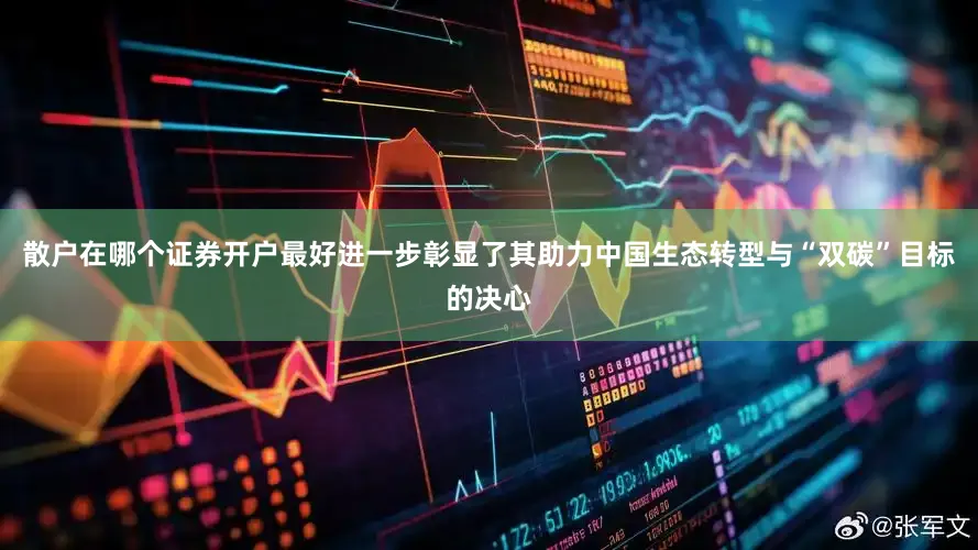 散户在哪个证券开户最好进一步彰显了其助力中国生态转型与“双碳”目标的决心